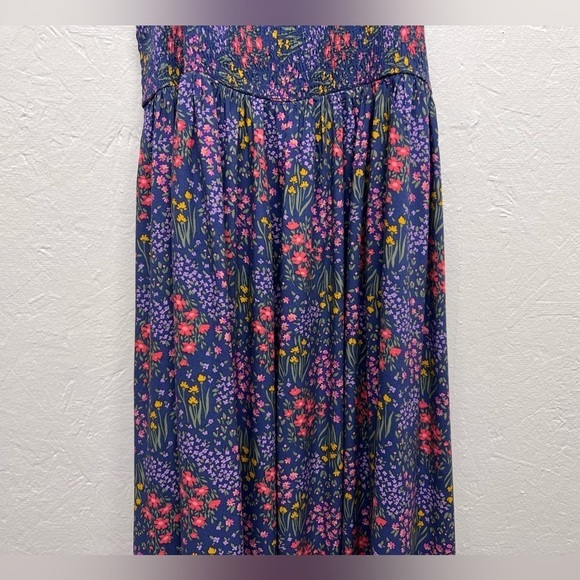 Cat & Jack - Girls Floral Maxi Sundress M (7/8) Plus - Picture 5 of 8